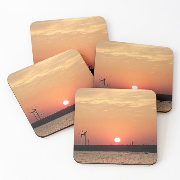 Item preview, Sunrise on the jeju island sea in Korea. designed and sold by human8891.