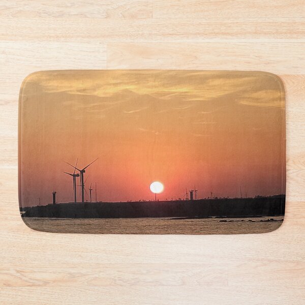 Item preview, Sunrise on the jeju island sea in Korea. designed and sold by human8891.