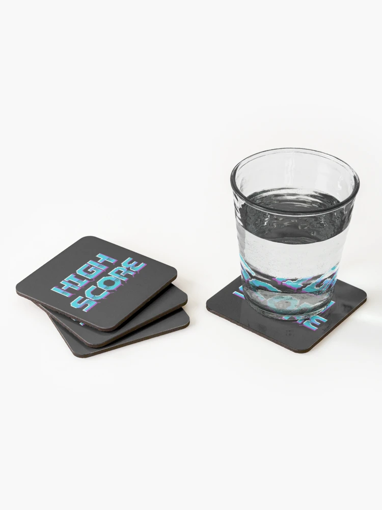 Thumbnail 2 of 5, Coasters (Set of 4), High Score designed and sold by format.