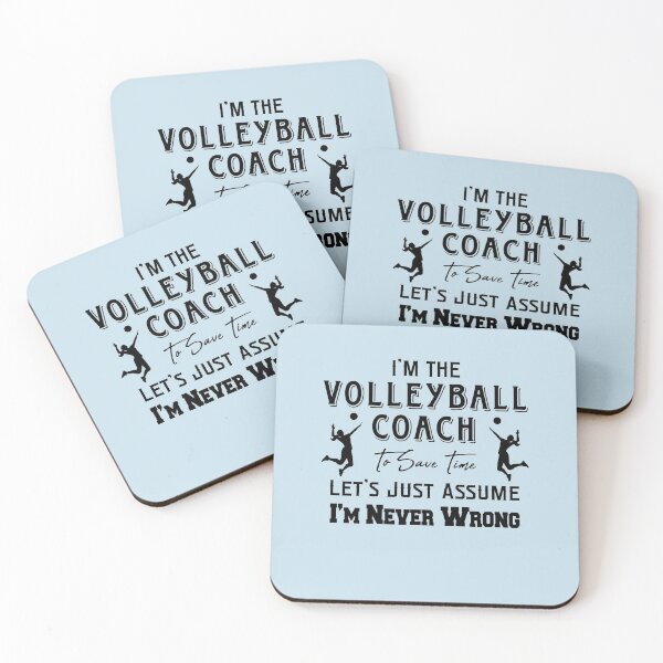 Item preview, Volleyball Coach designed and sold by VibrantGifts.