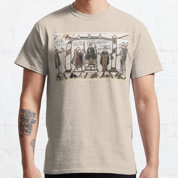 BAYEUX TAPESTRY. Coronation of Harold. Classic T-Shirt