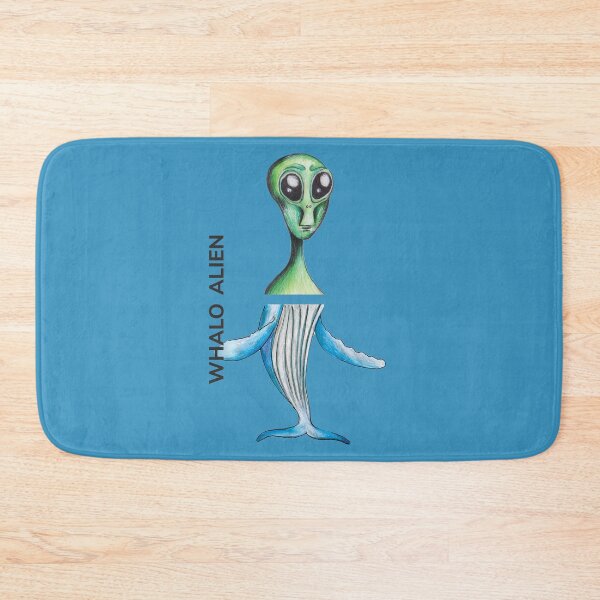 Item preview, WHALO ALIEN by FrankenDuo sky blue designed and sold by FrankenDuo.