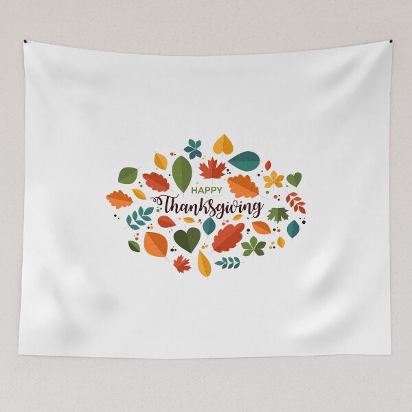 Item preview, Happy ThanksGiving With Beautiful Flowers designed and sold by Art Wear Nation.