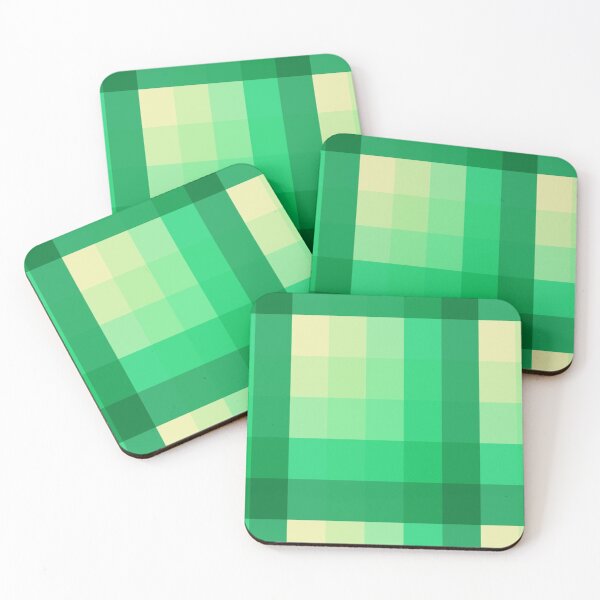 Item preview, Gradation Yellow to Green Square designed and sold by mariazegena.