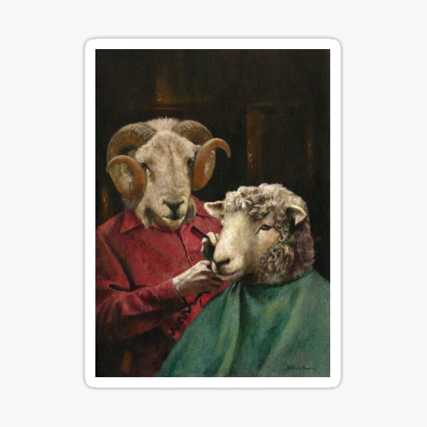 Item preview, Bar Barber Ram designed and sold by mictomart.