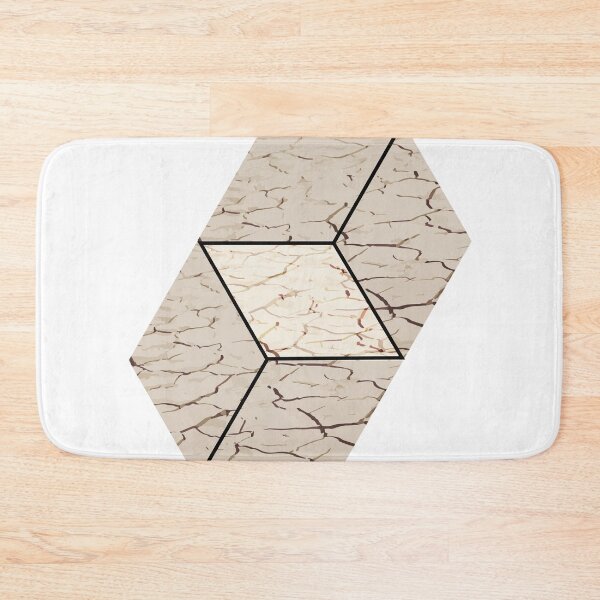 Item preview, Earth hexagon abstract - Earth sign - The Five Elements Abstract  Symbol designed and sold by thewishdesigns.