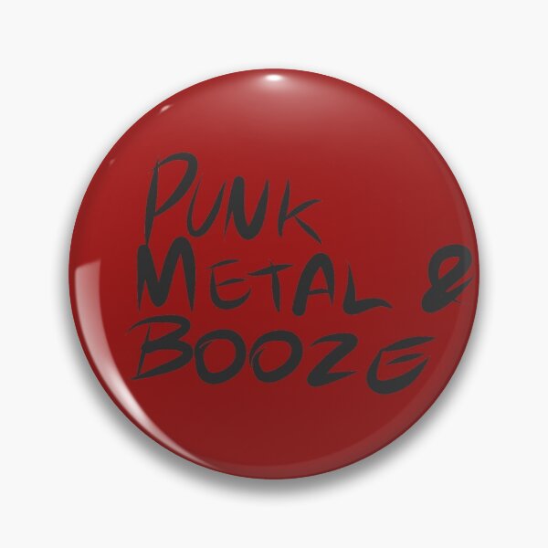 Item preview, Punk, Metal and Booze designed and sold by ThreadBorne.