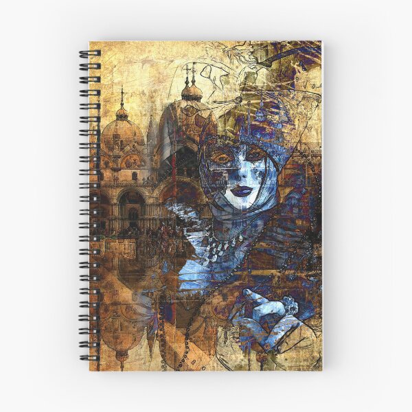 Item preview, Venice Carnival. Mask Blue Princess designed and sold by CatCoconut-Art.