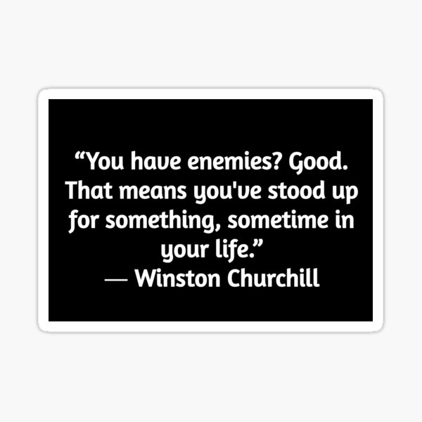 Item preview, Winston Churchill quote designed and sold by matt2151.