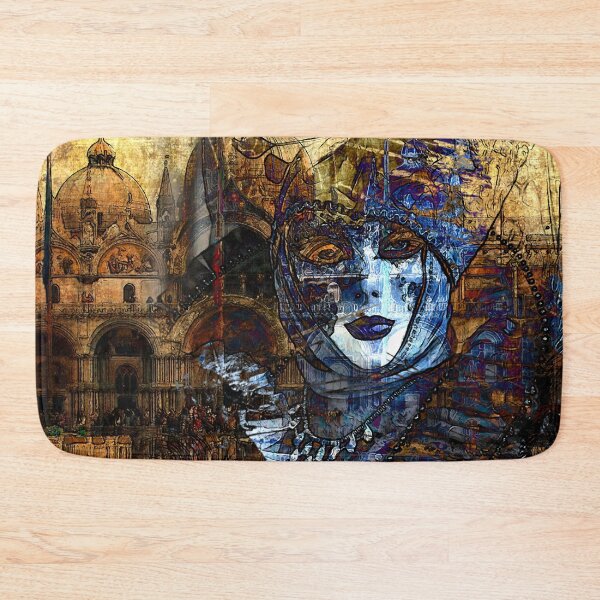 Item preview, Venice Carnival. Mask Blue Princess designed and sold by CatCoconut-Art.