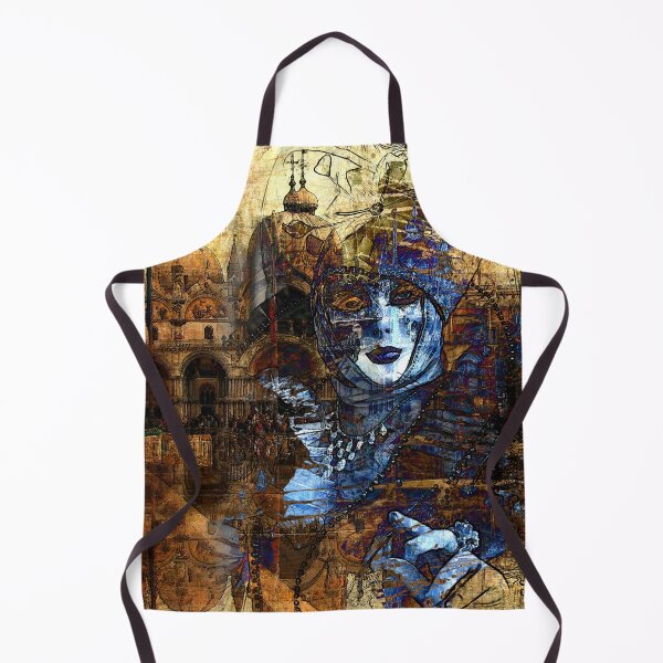 Item preview, Venice Carnival. Mask Blue Princess designed and sold by CatCoconut-Art.