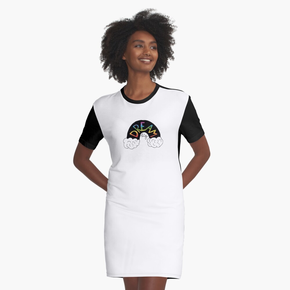 Item preview, Graphic T-Shirt Dress designed and sold by JodieChristine.