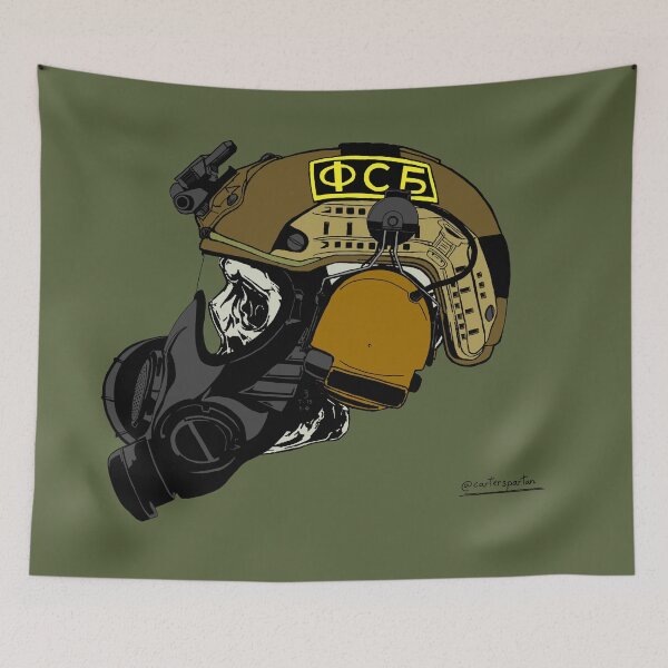 Item preview, gas mask FSB colored designed and sold by Yellowscar.