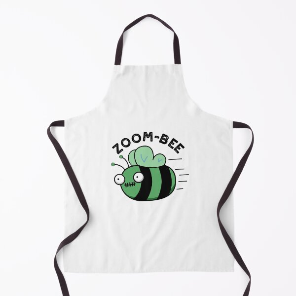 Item preview, Zoom-bee Halloween Funny Zombie Bee Puns designed and sold by punnybone.