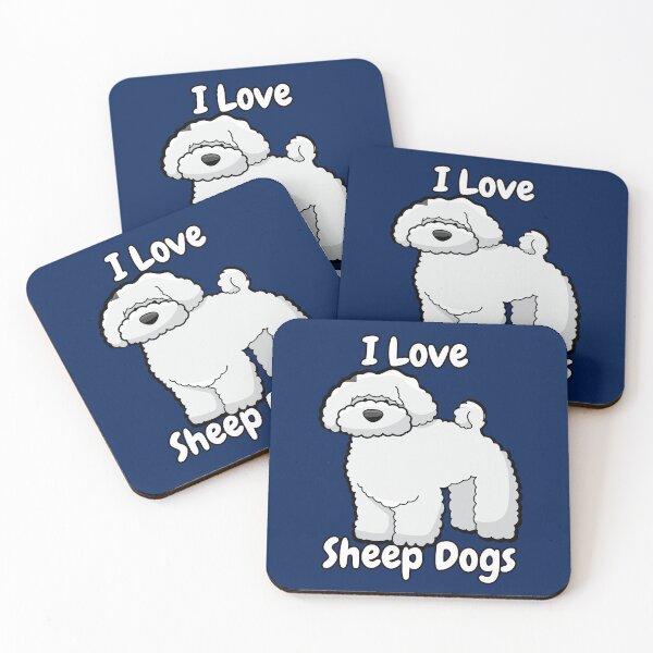 Item preview, I Love Sheep Dogs designed and sold by Willyboy16.