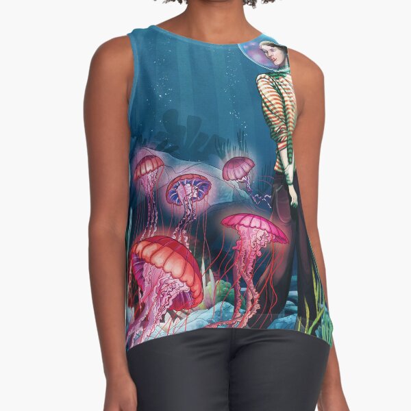 Jellyfish Sleeveless Top