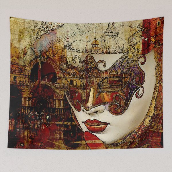 Item preview, Carnival in Venice. Mask Mystery designed and sold by CatCoconut-Art.