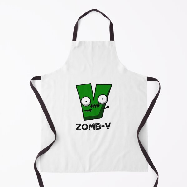 Item preview, Zom-V Halloween Funny Zombie Alphabet V Puns  designed and sold by punnybone.