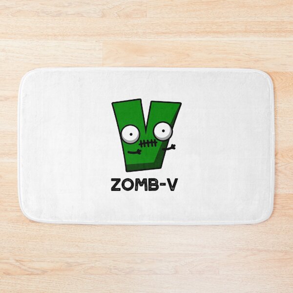 Item preview, Zom-V Halloween Funny Zombie Alphabet V Puns  designed and sold by punnybone.