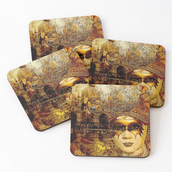Item preview, Carnival in Venice. Mask Golden Lady designed and sold by CatCoconut-Art.