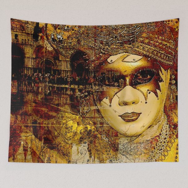 Item preview, Carnival in Venice. Mask Golden Lady designed and sold by CatCoconut-Art.