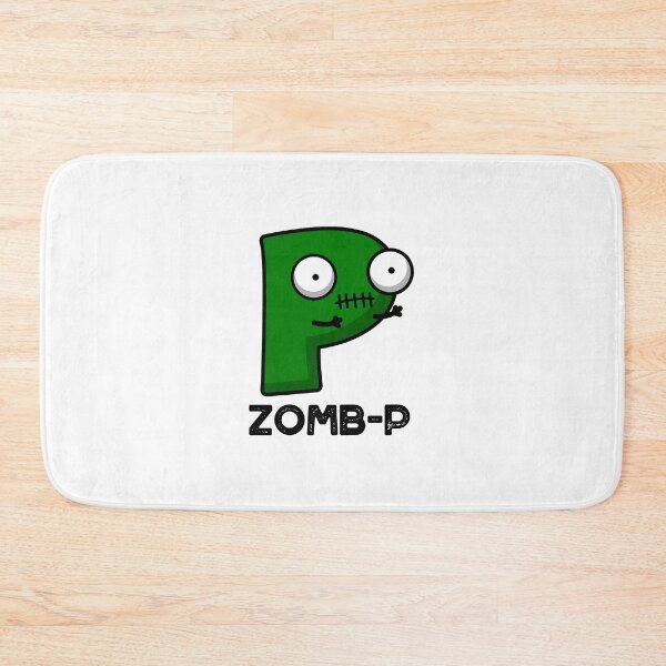 Item preview, Zom-P Funny Halloween Zombie Alphabet P Puns  designed and sold by punnybone.