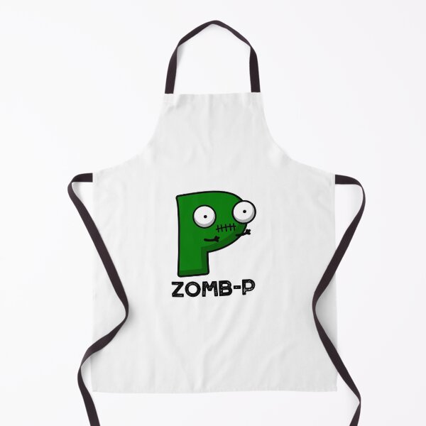 Item preview, Zom-P Funny Halloween Zombie Alphabet P Puns  designed and sold by punnybone.