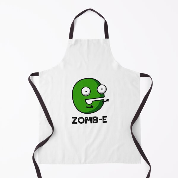 Item preview, Zom-E Halloween Funny Zombie Alphabet E Puns  designed and sold by punnybone.