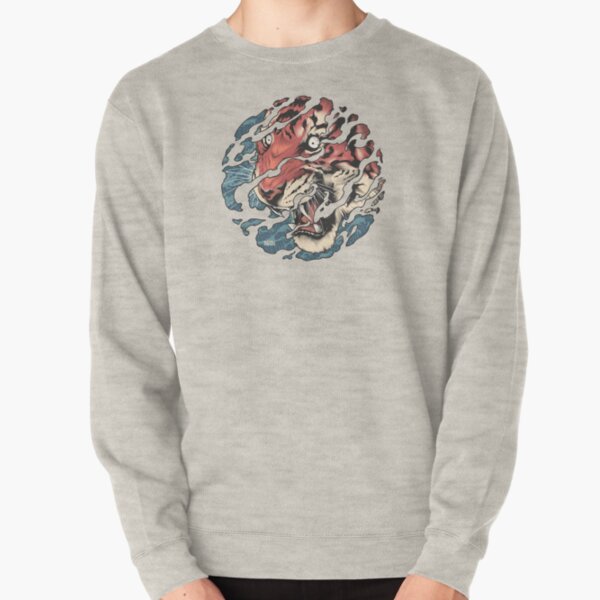 Tora - Japanese tiger tattoo art Pullover Sweatshirt