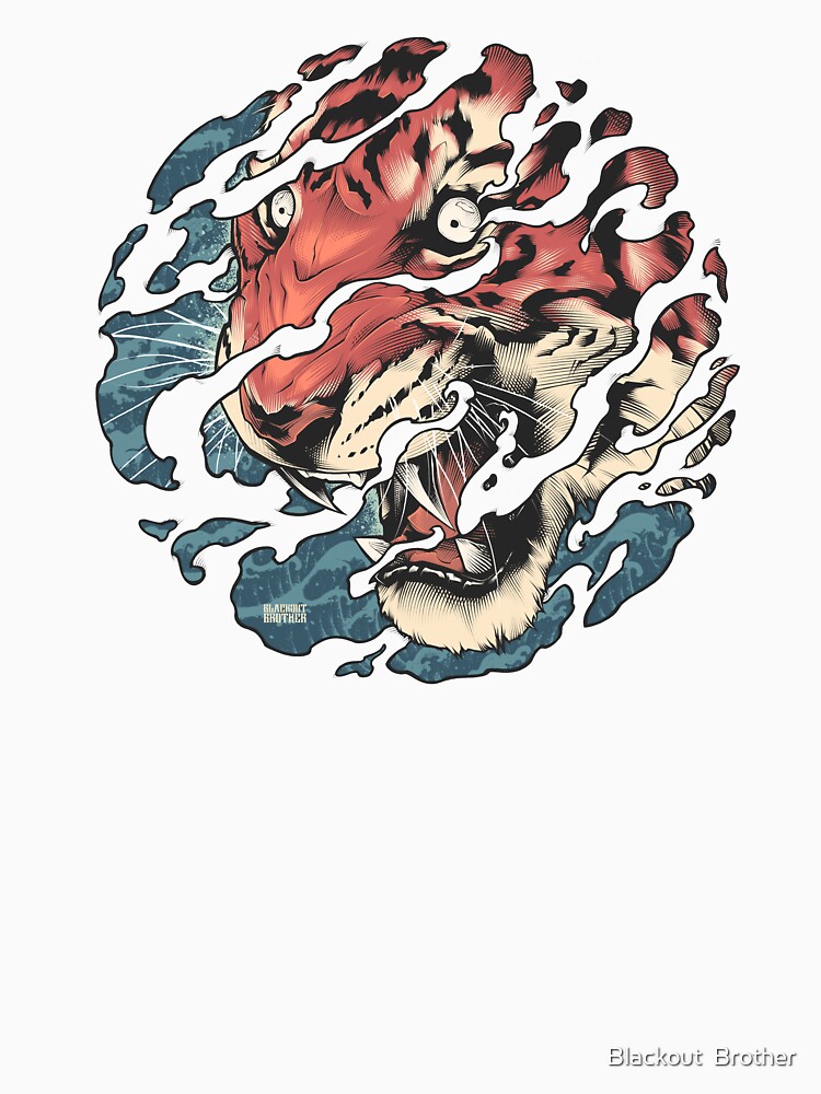 Tora - Japanese tiger tattoo art by BlackoutStore