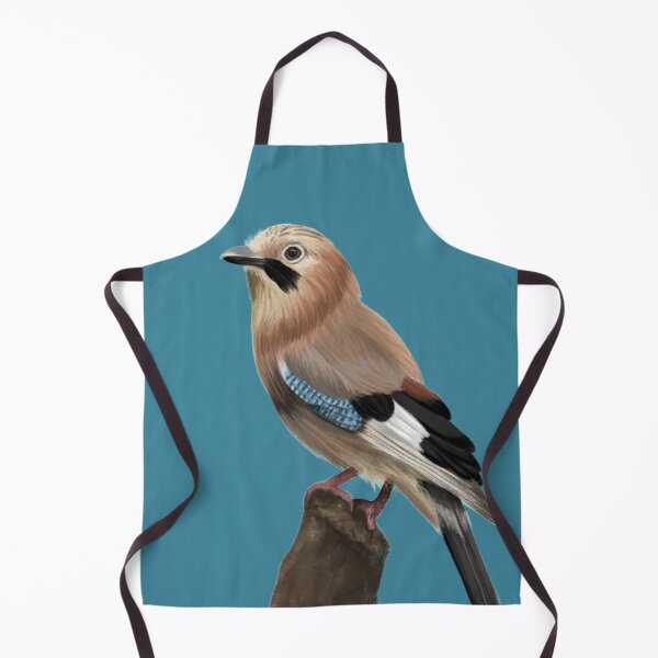 Item preview, Eurasian Jay bird illustration  designed and sold by nightlyforest.
