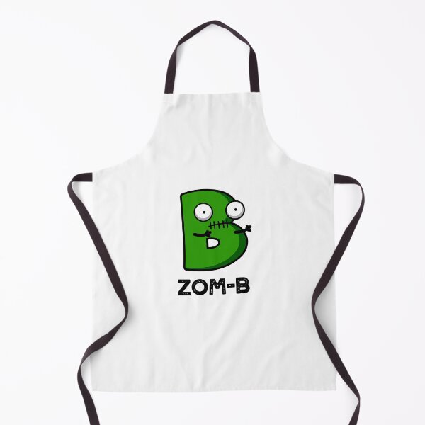 Item preview, Zom-B Funny Halloween Zombie Alphabet B Puns  designed and sold by punnybone.