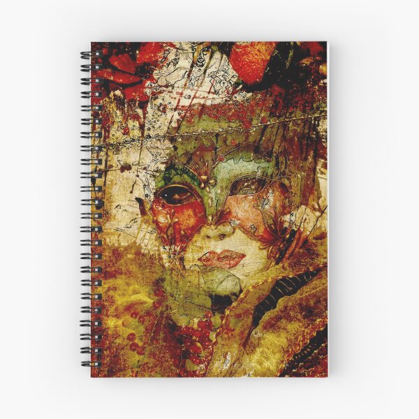 Item preview, Carnival in Venice. Mask Bright Garden designed and sold by CatCoconut-Art.