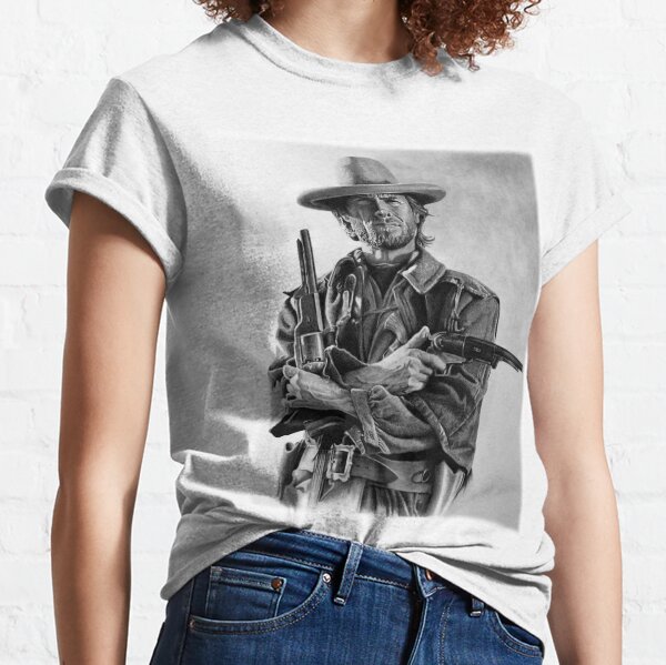 Clint Eastwood Josey Wales dessin T-shirt classique