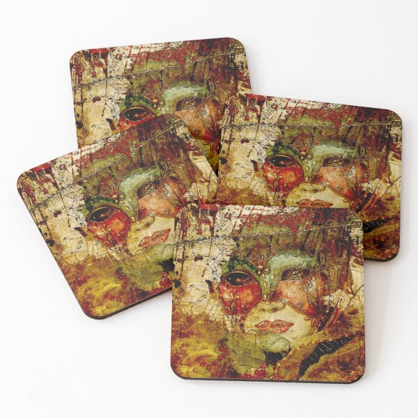 Item preview, Carnival in Venice. Mask Bright Garden designed and sold by CatCoconut-Art.