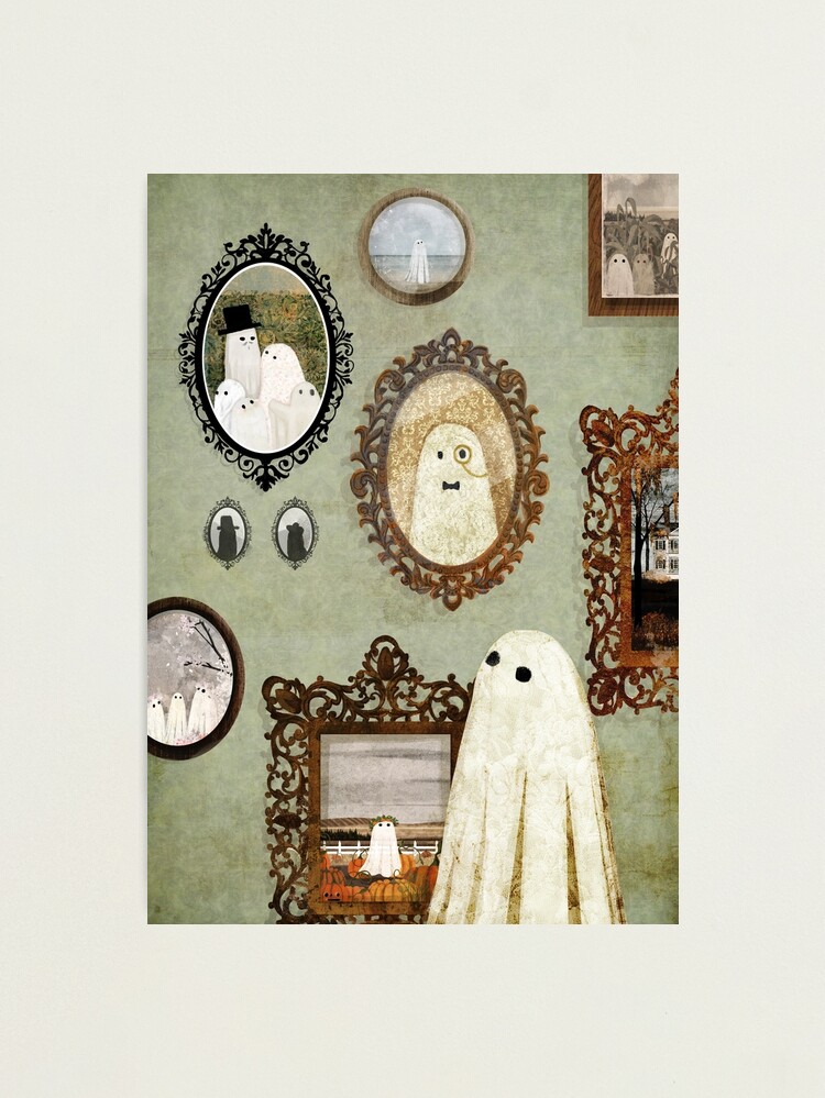 Alternate view of There's A Ghost in the Portrait Gallery Photographic Print