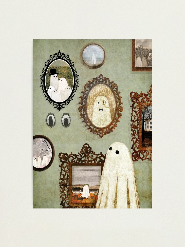 Alternate view of There's A Ghost in the Portrait Gallery Photographic Print