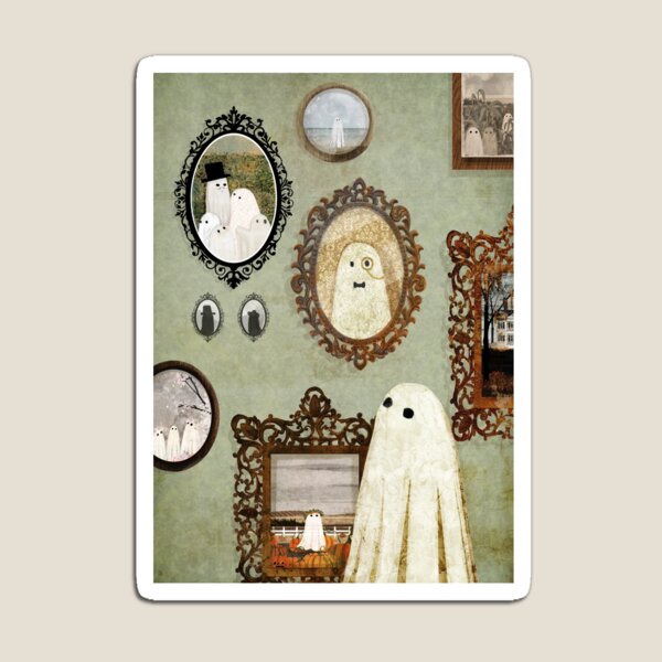 Item preview, Il y a un fantôme dans la galerie de portraits designed and sold by katherineblower.