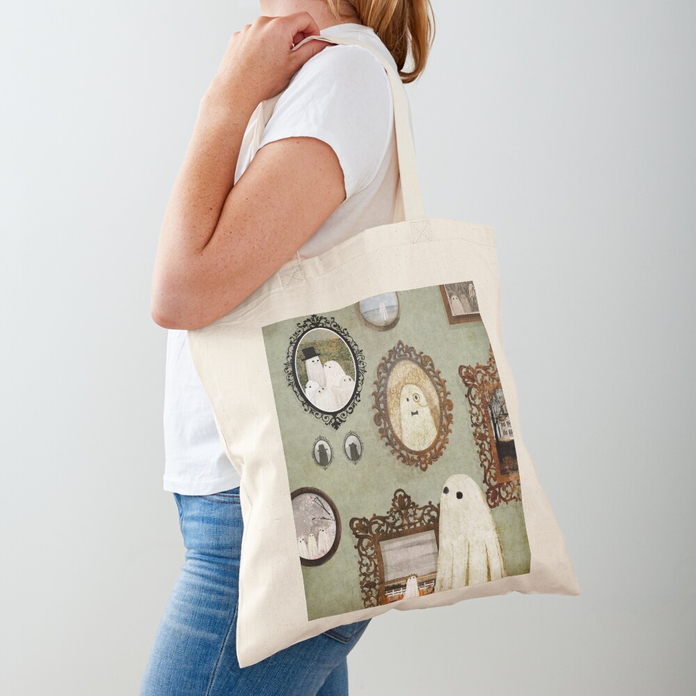 There's A Ghost in the Portrait Gallery Tote Bag