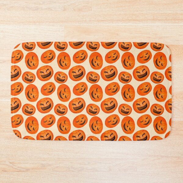 Item preview, Watercolor Pumpkins Pattern Vintage Design designed and sold by The Little Wood Cottage.