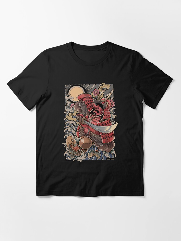 Alternate view of Yopparai - The drunken Samurai Essential T-Shirt