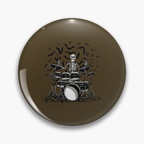 Item preview, Skeleton drummers, drummers, bats designed and sold by DerSenat.