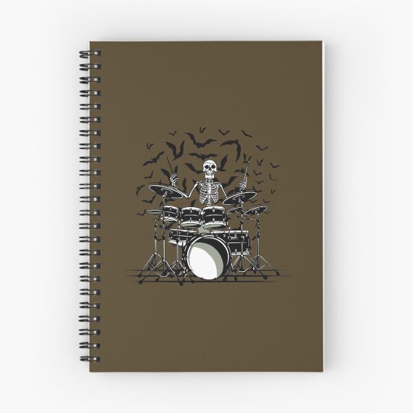 Item preview, Skeleton drummers, drummers, bats designed and sold by DerSenat.
