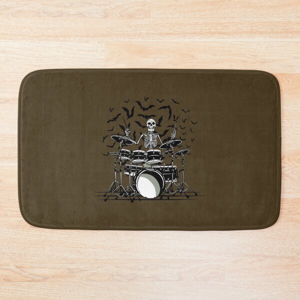 Item preview, Skeleton drummers, drummers, bats designed and sold by DerSenat.