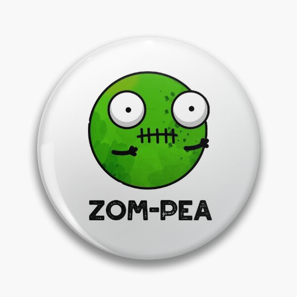 Item preview, Zom-pea Halloween Funny Zombie Pea Puns  designed and sold by punnybone.