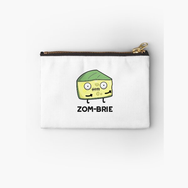 Item preview, Zom-brie Halloween Funny Zombie Brie Cheese Puns  designed and sold by punnybone.