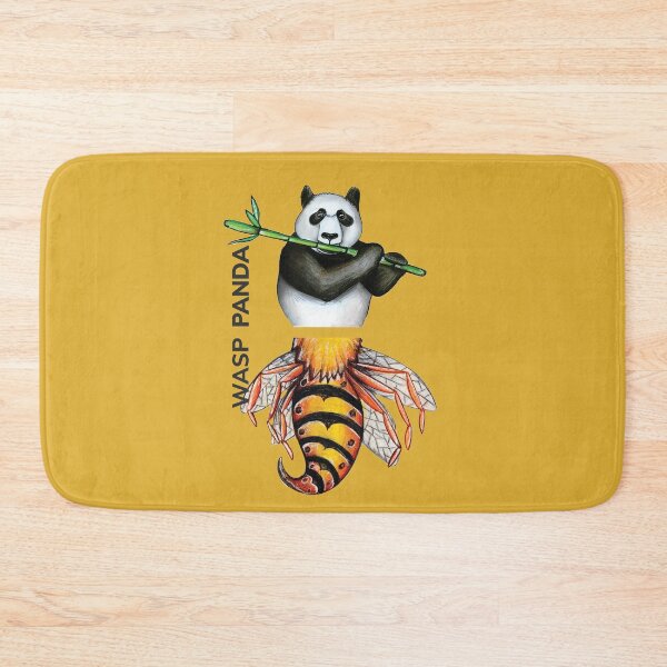 Item preview, WASP PANDA by FrankenDuo yellow designed and sold by FrankenDuo.