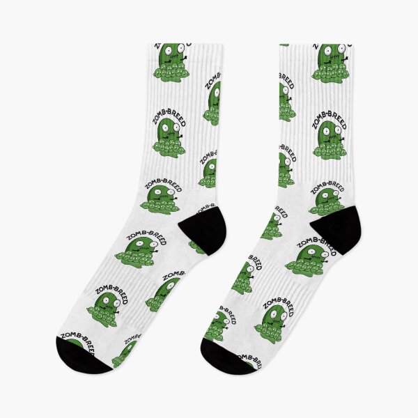Item preview, Zom-breed Halloween Funny Zombie Breed Puns  designed and sold by punnybone.