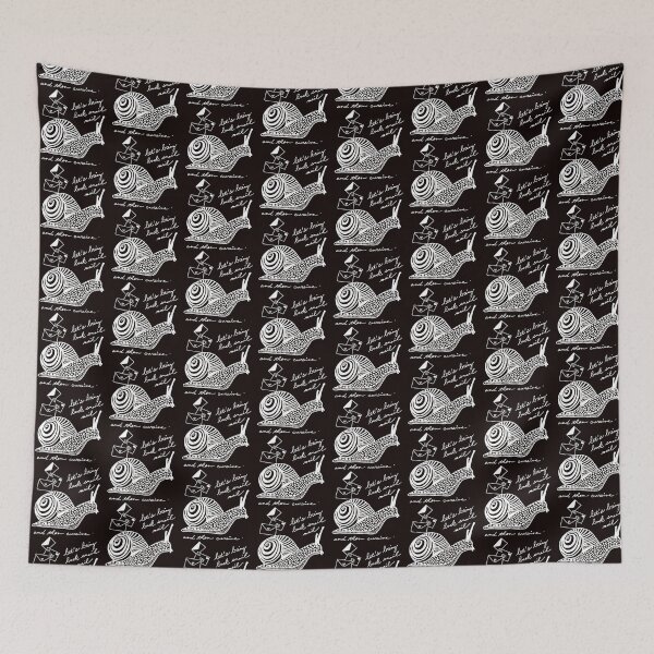 Item preview, Hand drawn- Snail Mail & Cursive Ink Doodle designed and sold by Meg "doodle"  Gulledge.
