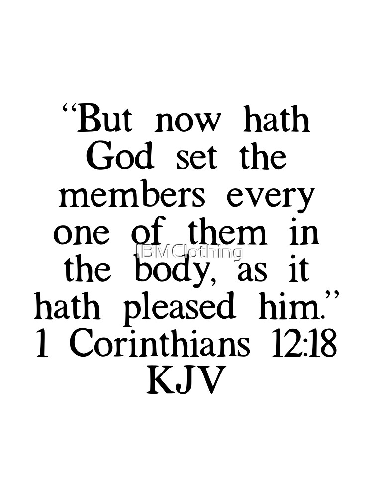 i corinthians 12 kjv